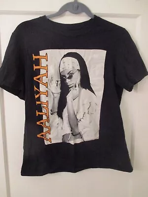 $29.96 • Buy Vintage Aaliyah T-shirt Pop Rnb Rap Singer Size Small