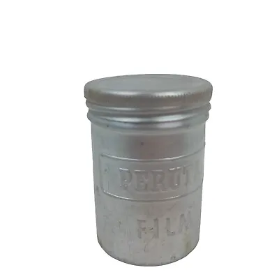 Perutz Aluminum Film Canister 35mm Vintage Rare Screw Top • $8.99