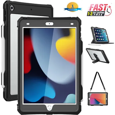 For IPad 9th/8th/7th Generation Case 10.2  Waterproof Cover Shockproof Rugged • $32.89