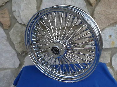 16x3.5  Dna Mammoth 52 Diamond Spoke Front Wheel For Harley Touring 1984-99 • $369