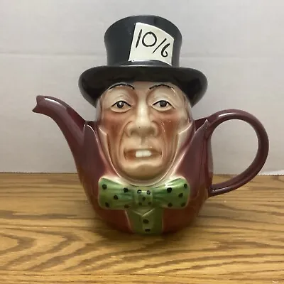 Mad Hatter Teapot Tony Wood Vintage  • $35