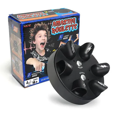 Interesting Electric Shock Finger Game Machine Shocking Roulette Lie Detector • £16.88