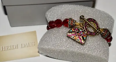 Heidi Daus Mary Poppins Returns Captivating Carpet Bag Crystal Bracelet ~ NIB #2 • $104.45