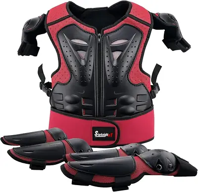Kids Motorcycle Armor Suit Dirt Bike Gear Riding Protective Chest Spine Back Pro • $49.99