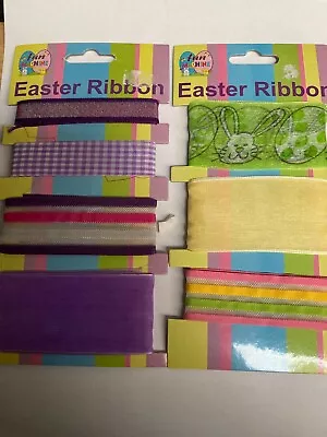 Easter Ribbon Pack - 2 Designs - Perfect For Easter Gifts • £2.49