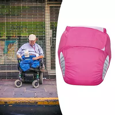 Adult Cloth Diaper Nappy Waterproof One Size Fitted For Elderly Incontinence • $24.09