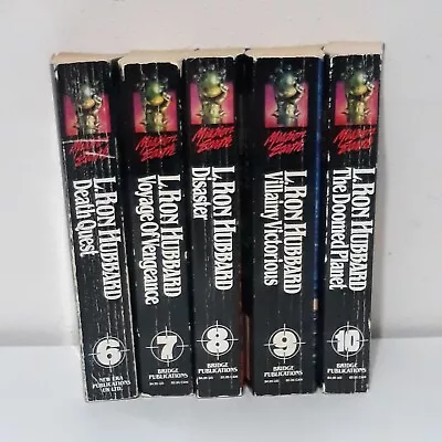 Lot Of 5 Mission Earth 1st Editions By L. Ron Hubbard Paperback #6-10 • $13.20