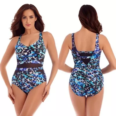Miraclesuit 2018 It's A Cinch One Piece Swimsuit In Sea Glass MSRP $178 • $115