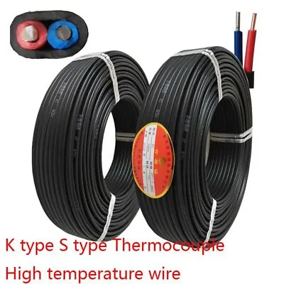 Thermocouple Connect Compensation Wire K S Type High Temperature Measurement • $12.89