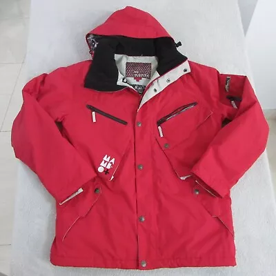 Mambo Jacket Mens Red Large Hooded Outdoor • $49.95