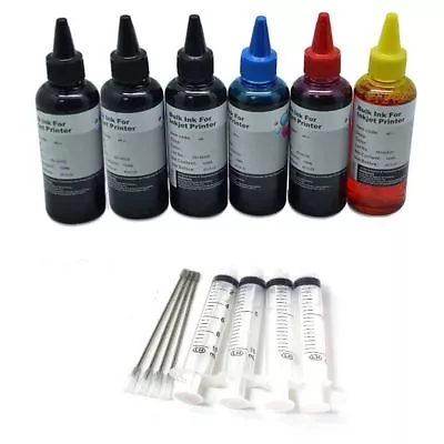 £26.95 • Buy Sublimation Ink Fits Epson Ricoh Black Cyan Magenta Yellow Cyan 6 X100ml Bottle