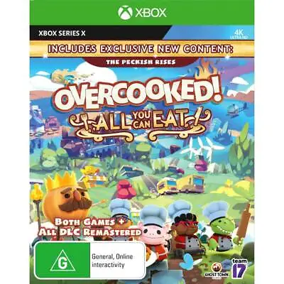 Overcooked! All You Can Eat Xbox Series X Brand New Sealed • $29