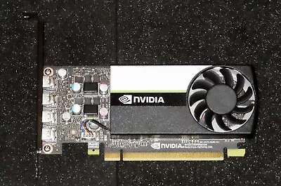 NVIDIA Quadro T1000 4GB GDDR6 PCI-E Video Card 4 MiniDP (Dell 0DW8FN) Never Used • $248.95