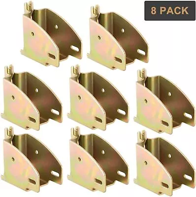 8 X E Track Wood Beam Holder Bracket Socket Fittings Storage Lumber Bracket US • $92.99