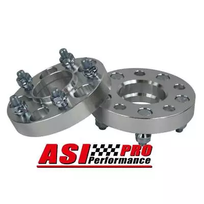 25mm 5x114.3 PCD Wheel Spacers 12x1.25 Fit NISSAN SKYLINE 200SX 370Z CB=66.1mm . • $54.95