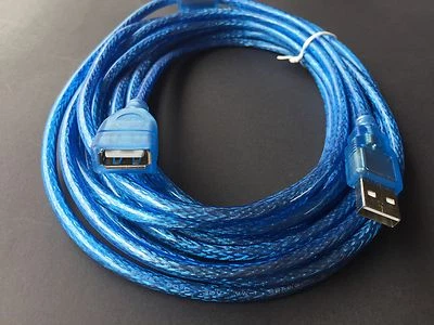 $14.95 • Buy 5m USB 2.0 High Speed Extension Cable A Male To A Female 5 Meters AUS Stock