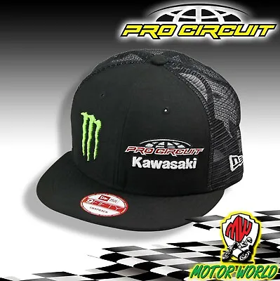 Hat Baseball Cap Hat Team Snapback Pro Circuit Black Logo Monster • $45.74