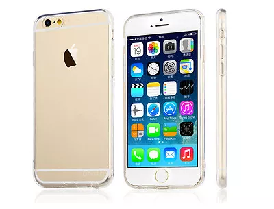 Ultra Slim 0.3mm Crystal Gel Case Cover -- IPhone 5S SE 6S & 6S Plus • $3.99