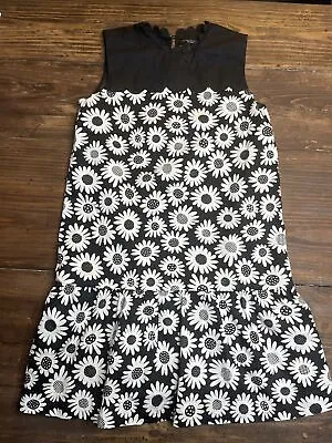 Victoria Beckham For Target Girls Black & White Daisy Dress - Size XL • $12.99