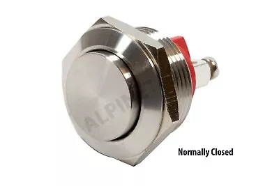 M19ENC ATI 19mm Normally Closed Momentary Stainless Steel Push Button Switch 1NC • $6.55