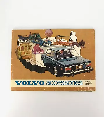 Vintage 1970's Volvo Accessories Brochure Catalogue  • $11.99