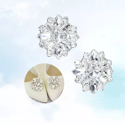 £7.45 • Buy 1 Pair Shoe Buckle Clips Shoe Brooch Shoe Embellishments Shoe Jewelry Clips