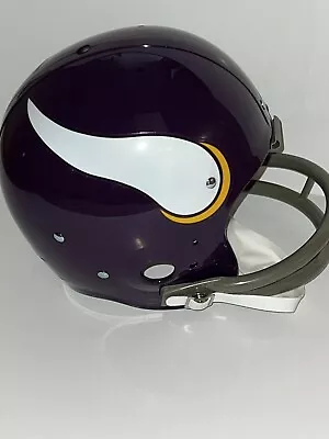 Minnesota Vikings Tk Style NFL Football Full Size Helmet -1972-1973 New • $299.99