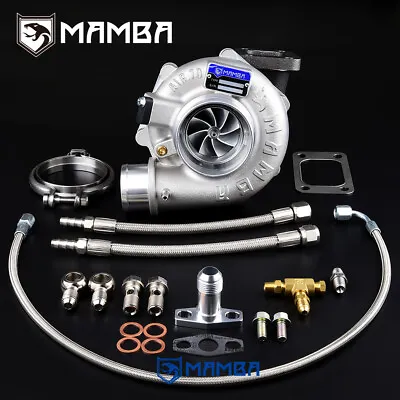 MAMBA GEN II G25 8+0 3  A/R.70 GTX3071R Ball Bearing Turbo + .64 T3 V-Band EWG • $1139.05