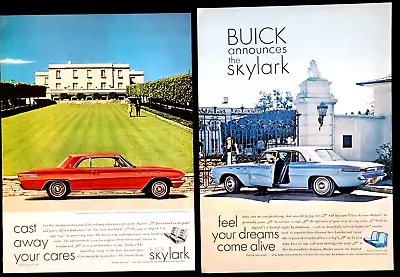 Buick Skylark Original 1961 Vintage Print Ad Lot • $8.32