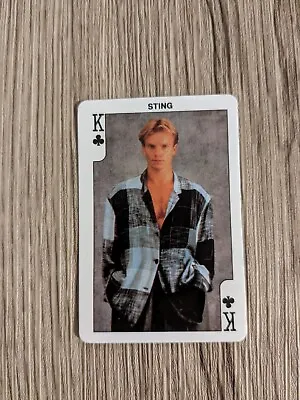 Dandy Rock N Bubble Pop Star Card From 1986 Collectable Sting King Of Clubs  • £0.99