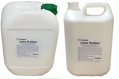 £56.60 • Buy 5 Or 10 Litre Liquid Latex Dipping Rubber Mould Making / Masks / SFX - SKIN SAFE