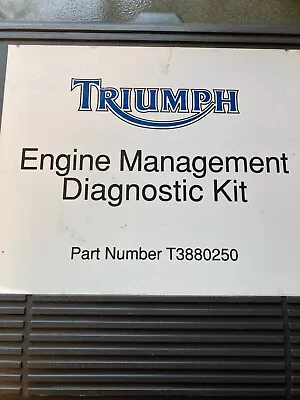 Triumph Engine Management Diagnostic Kit O# T3880250 • $650