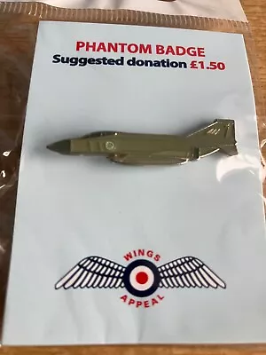 100 Years Of RAF/PHANTOM Badge/Pin-Brand New. • £1.75