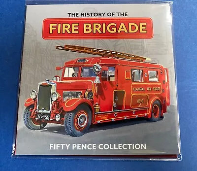 The  History Of The Fire Service  Jersey BU 50p Coin Collection • £50