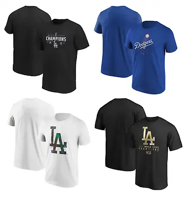 Los Angeles Dodgers T-Shirt Men's Baseball MLB Fanatics Top - New • £14.99