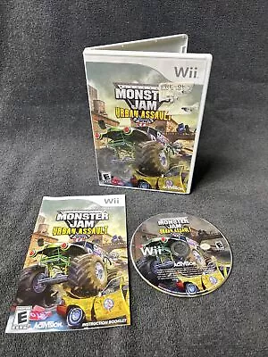 Monster Jam: Urban Assault (Nintendo Wii 2008) Complete And Tested • $11.99