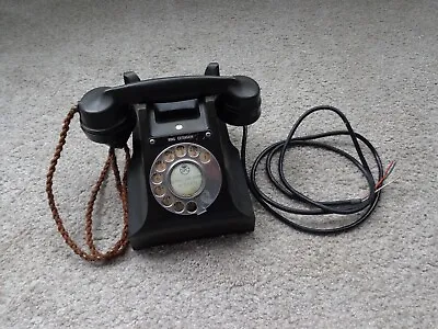 £4.95 • Buy Vintage 1950's GPO Bakelite Rotary Telephone Model 312 SPARES / REPAIRS