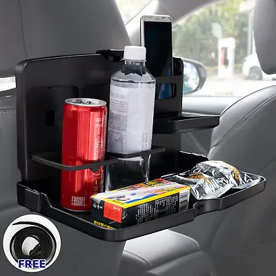 $18.99 • Buy Car Back Seat Tray Table Desk Drink Food Stand Phone Holder Organiser Storage
