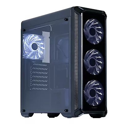 BRC Gaming Custom Gaming Computer Desktop PC 256GB 8GB Quad Core WiFi RX 580 W11 • $529.99