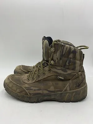 Danner Men’s Jackal II 7” RT APG Goretex Mossy Oak Camo Hunting Boots Size 8.5 • $45