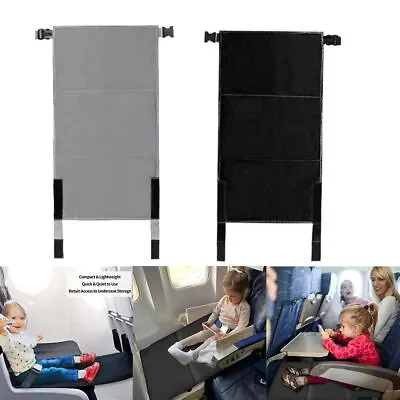 $22.29 • Buy Kids Toddler Travel Bed Seat Extender Airplane Hammock Footrest Accessories