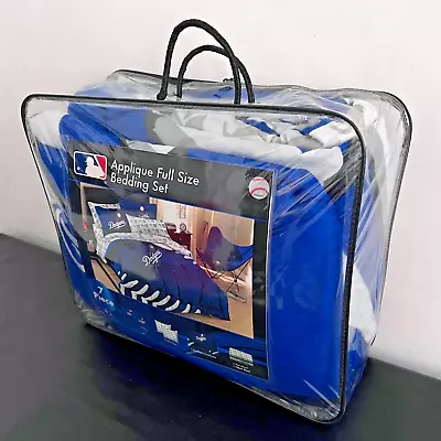 LA Dodgers Blue Full COMFORTER Los Angeles Baseball Childrens Kids Boys Bedroom • $50