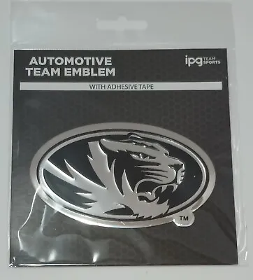 University Of Missouri Tigers Chrome Plastic Automotive Team Emblem • $6.50