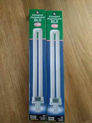 BELL 11W 2Pin G23 PLS Single Turn COOL WHITE 840 4000K Compact Fluorescent • £5.99