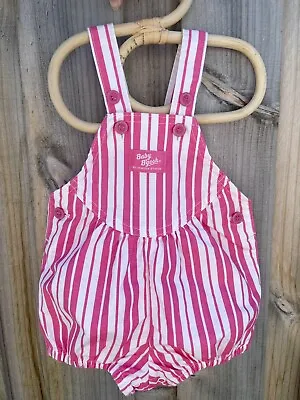 Vintage Oshkosh Stripe Bubble Romper • $150