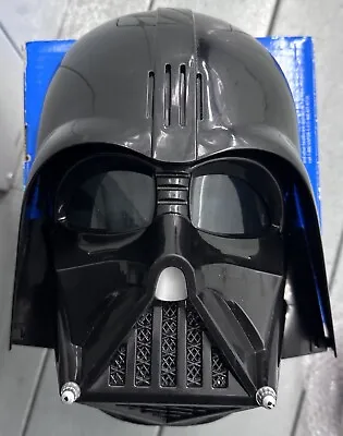 Star Wars The  Darth Vader Voice Changer Helmet Star War Black • £48.26