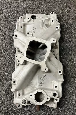 $239 • Buy *Edelbrock Tarantula TM2R Aluminum Intake Manifold Big Block Chevy Vintage*
