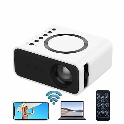 Portable Mini Projector With WiFi Compatible With IPhone Android Phones Laptop • $53.83