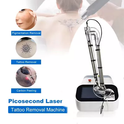 2024 Professional Nd Yag Laser Tattoo Removal Picosecond Machine Hollyhood Peel • £2735