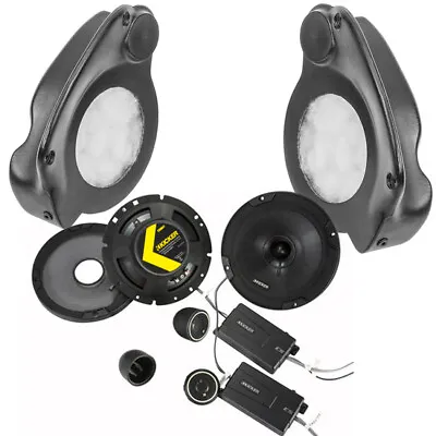 Select Increments JKU-Pods With Kicker Component Speakers For 07-17 Jeep JK/JKU • $560.39